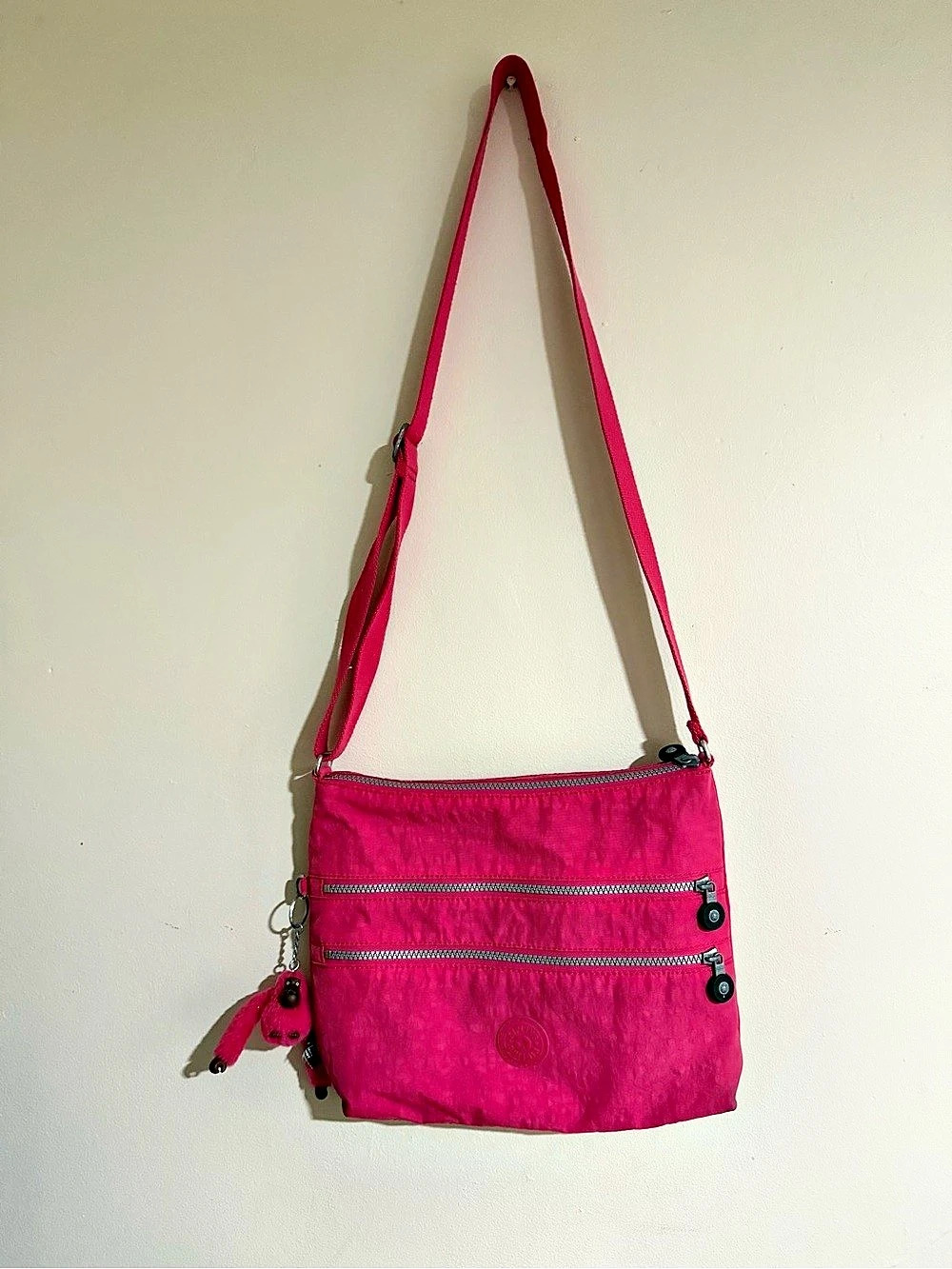 Kipling Alvar Crossbody Bag Pink